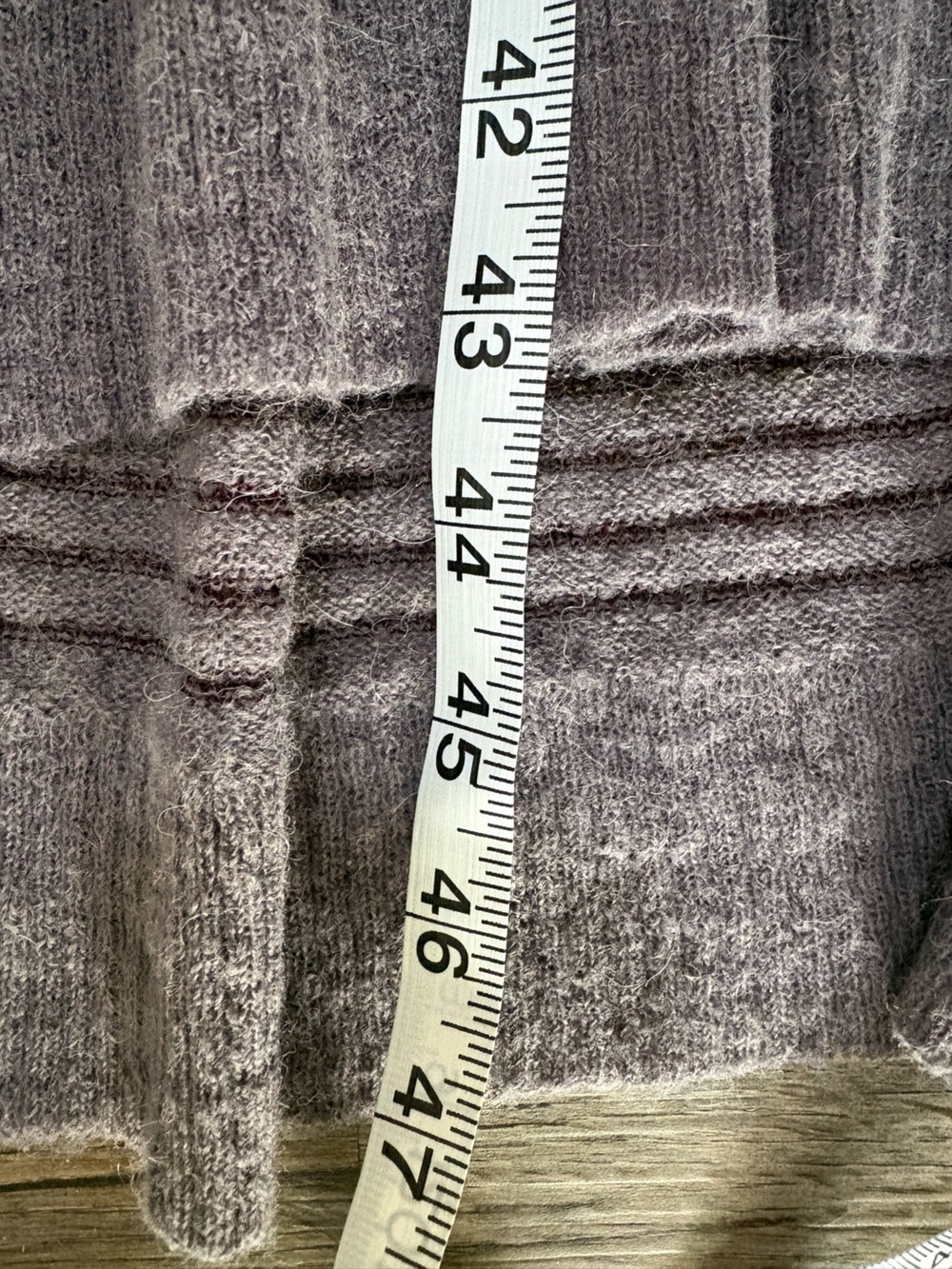 Free People Long Striped Open-Front Cardigan in Taupe and Dark Brown - Picture 7 of 12